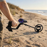 Détecteur de métaux série GT680, pointeur de précision, réglage automatique, bobine de recherche de 10 pouces pour la recherche sur le terrain