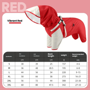 Impermeable para Perros, Diseño Reflectante, Chaqueta para Mascotas con Protección Contra el Viento y la Lluvia, para Schnauzer, Teddy y <span class=keywords><strong>Cachorros</strong></span> - Product Image 6