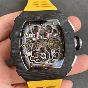 Reloj Deportivo para Hombre, Diseño Mecánico, Alta Calidad, Moderno, Resistente al Agua 20m, Luminoso, con Indicador de Reserva de Energía, Acero Inoxidable - Product Image 1