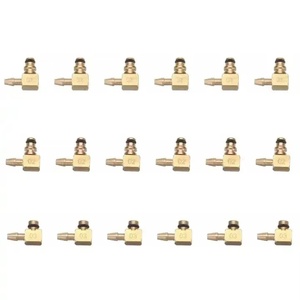 MEDSEN Kunststoff-<span class=keywords><strong>Diesel</strong></span>-Injektor-Diagnose-Durchflussmesser-Adapter-Set, 18 Common-Rail-Adapter, <span class=keywords><strong>Tester</strong></span>, Fahrzeugwerkzeug, Zylinderdurchfluss-Einfachmessgerät - Product Image 5