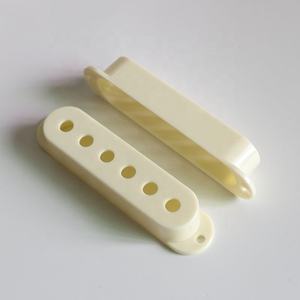 Donlis 48/50/52mm Vintage White Single Coil Guitar Pickup Covers Utilizado para ST Pickup Building Kits - Product Image 6