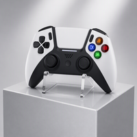   Manette de jeu sans fil pour PS4, PC, téléphone, Steam, manette de jeu à double vibration pour console et jeu mobile