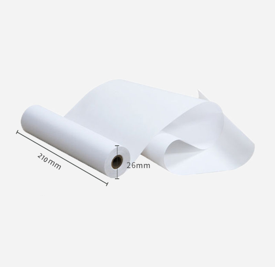 10 rouleaux de papier thermique A4 blanc