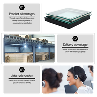 Espaciador de aluminio de exposición alemana de diseño moderno más vendido, tornillo de puertas de ventanas de vidrio de doble capa aislante directo de fábrica