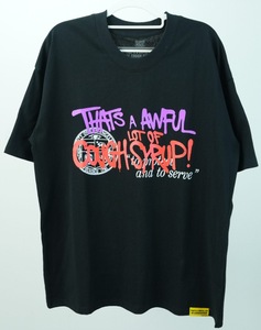 T-shirts graphiques Cough Syrup en coton de haute qualité, col rond, manches courtes, respirants, décontractés, coupe ample, streetwear pour hommes - Product Image 5