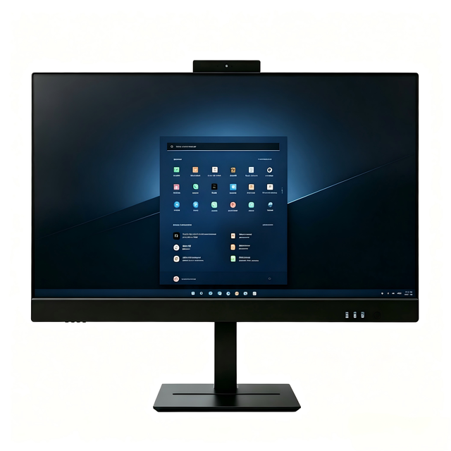 OEM All in One PC Desktop Computer 24 Inch 27 Inch Office Computer I3 I5 14th Wins11 AIO PC Monoblock for Office School