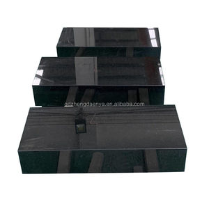 Pas cher style américain plat noir granit mémorial pierre tombale monuments pierres tombales pour tombes - Product Image 4