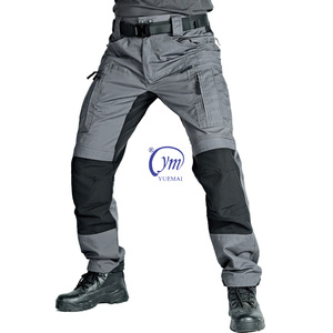 Vendita calda lavoro di formazione escursionismo più tasche <span class=keywords><strong>pantaloni</strong></span> Rip-stop grigio oliva <span class=keywords><strong>kaki</strong></span> Camo tattico Cargo pantalone - Product Image 3