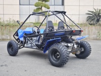 Kart à pédales tout-terrain pour adultes 200cc avec frein à disque, buggy de plage 200cc