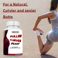 OEM/ODM Capsules d'élargissement des fesses aux herbes pour femmes Racine de maca Booster de fesses pour de plus grandes hanches