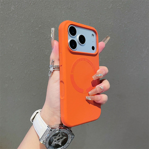Fundas de silicona líquida con microfibra para iPhone 15 14 13 Pro Max, para iPhone 17 Pro, con cargador inalámbrico. - Product Image 5