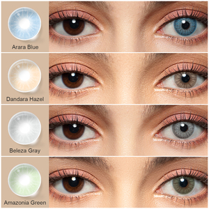免费送货眼睛镜片Freshgo Hidrocor彩色眼睛镜片彩色隐形眼镜天然隐形眼镜 - Product Image 5