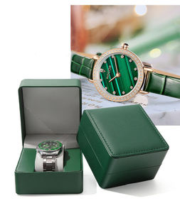 Cajas de Almacenamiento para Relojes y Joyas de Cuero PU con Tapa Cuadrada y Logotipo Personalizado, con Materiales Reciclados y Embalaje Resistente al Agua - Product Image 6