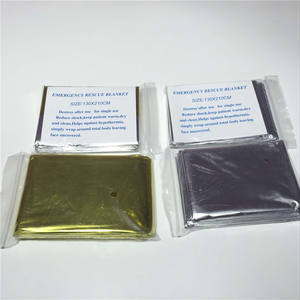Manta de rescate de emergencia, manta térmica de supervivencia de 160x210cm para primeros auxilios al aire libre, protección contra la hipotermia - Product Image 2