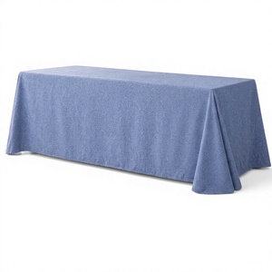 Nappe en faux lin de qualité commerciale, texture mate, lavable, pour restaurants, traiteurs, événements, vente en gros - Product Image 1