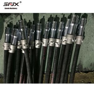 เครื่องสั่นคอนกรีตภายในแบบลมพร้อมสายยืดหยุ่นและอุปกรณ์ยึดแท่งโลหะ - Product Image 3
