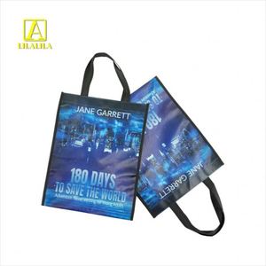 Wholesale Price Reusable Ecological Custom logo Tote Bag Colorful Shopping Recyclable Tote Non-Woven Bag With Full <b>Printing</b> - Product Image 5