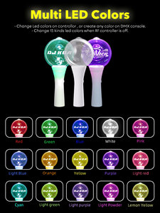 Soffa DMX điều khiển từ xa Kpop <span class=keywords><strong>Fan</strong></span> Made tùy chỉnh ánh sáng <span class=keywords><strong>Stick</strong></span> <span class=keywords><strong>Glow</strong></span> Sticks 4 của July Lightstick Kpop cho Kpop buổi hòa nhạc - Product Image 2