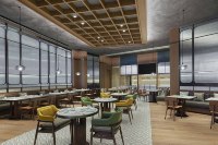 Ensemble de meubles de luxe pour hôtel, restaurant et salon - Canapé moderne, fauteuil et table d'appoint pour hall d'hôtel