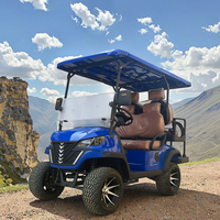 Voiturette de golf électrique 60V, buggy tout-terrain 3-4 places, capacité 500kg+, autonomie 90km, vitesse 30-50km/h, batterie lithium, certifiée CE/DOT, écologique