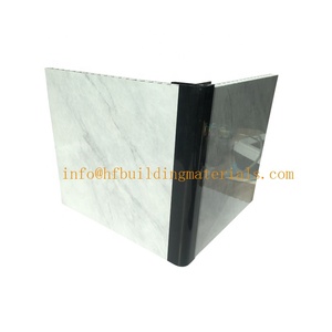 UK Netherlands Hot Sale 1 Meter Wide Light <strong>Grey</strong> Marble Bathroom PVC Wall <strong>Panel</strong> for Wet Wall Shower Wall <strong>Panel</strong> - Product Image 3