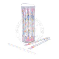 Long Stick Filling Twist Marshmallow Candy Factory