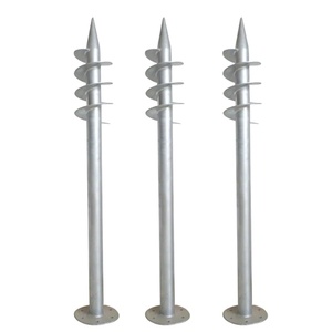 ขายึดเสาเข็มพลังงานแสงอาทิตย์แบบกำหนดเองพร้อมท่อเกลียวสำหรับฐานราก - Product Image 3
