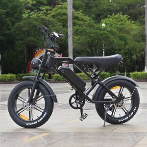 Bicicleta Eléctrica de Fábrica con Almacén en EE. UU. y Europa, Bicicleta Eléctrica Todoterreno de 250w, Mini Bicicleta Eléctrica de Montaña para Adultos, Motor Dual, Acero, OEM - Product Image 4