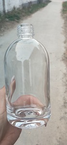 Bouteille de liqueur en verre avec bouchon en liège, 500ml <span class=keywords><strong>700ml</strong></span> 750ml 1000ml, Mini bulle vide pour boisson, vin, Whisky, spiritueux, Vodka, prix d'usine, personnalisé - Product Image 2