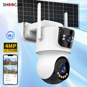 Caméra IP Wi-Fi AOV 4MP 10X avec détection humaine et suivi IA, vision nocturne, faible consommation, caméra de surveillance CCTV Icsee 4G solaire pour la maison - Product Image 6