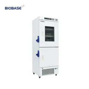 BIOBASE double door refrigerator with freezer BRF-25V318 for lab refrigerator freezer