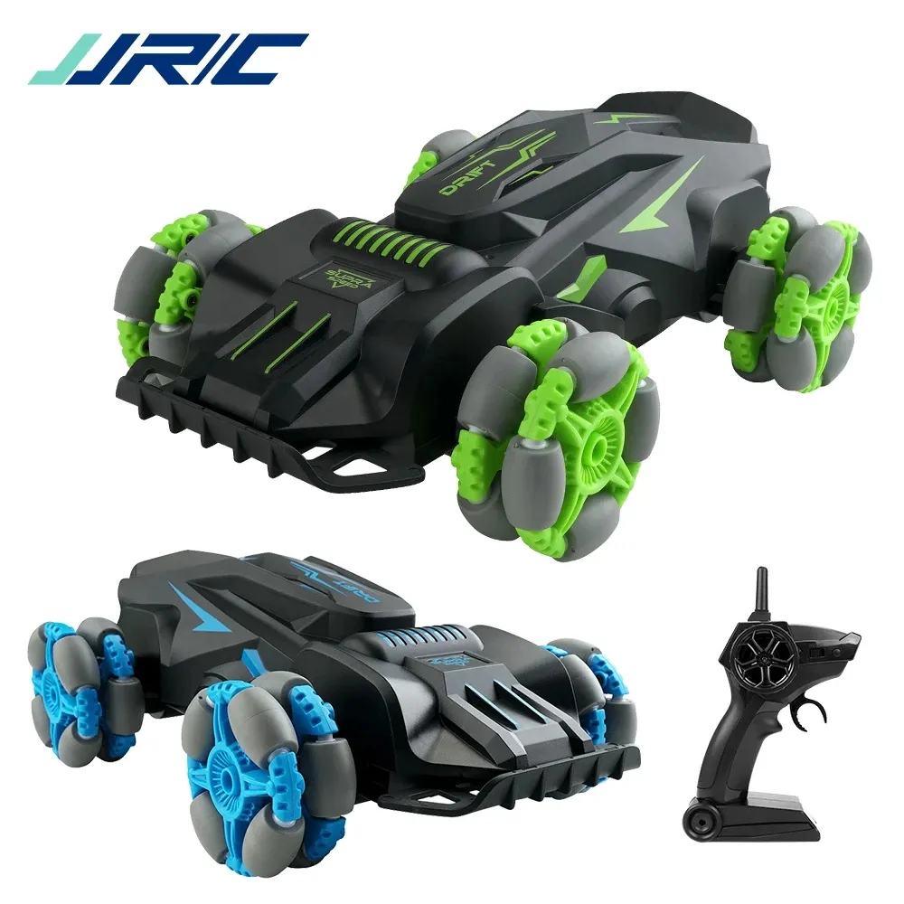 JJRC Q80 10km/h High Speed RC Stunt Car Drift Buggy 360 Rotation Anti-collision Tire Outdoor 2.4G Remote Control Car for Kids