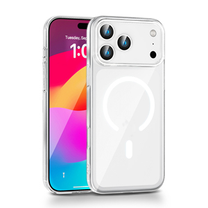 Fundas de teléfono magnéticas para Iphone 17 Air 16 15 14 13 12 11 Pro Max Plus Trending Magnet Mobile Cover Anti Yellow - Product Image 5