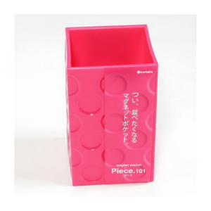 Inomata 101 sottile custodia a pezzo rosa eleganti scatole di carta e supporti - Product Image 1