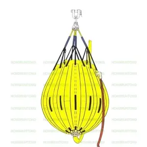 Tas air kapasitas 10t Crane dan Davit lepas pantai untuk uji perahu penyelamatan