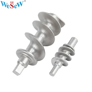 Tornillo Espiral de Acero Inoxidable 304 Personalizado para Molinillo de Carne, Accesorio de Grado Alimenticio para Máquina Picadora de Carne - Product Image 1