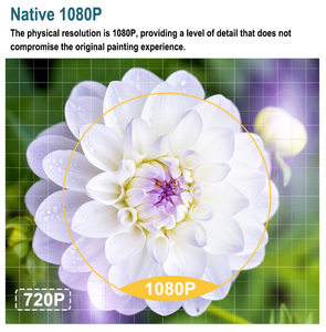 Everycom yg625 <span class=keywords><strong>LCD</strong></span> Full HD LED wifi thông minh proyector rạp hát tại nhà máy chiếu 4K - Product Image 4