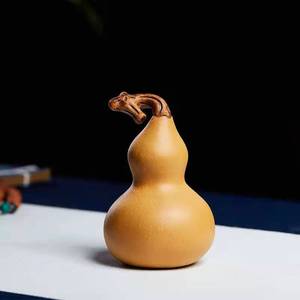 Figurine de théière en argile violette en forme de gourde, de forme irrégulière, pour le thé de l'après-midi - Product Image 2