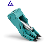 Pulvérisateur hydraulique fixe pour démolition d'excavatrices, dents remplaçables, forte force de broyage, personnalisation OEM