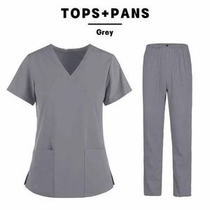 Uniformes d'infirmière médicale Stretch pour hommes, uniformes d'hôpital, costume de gommage pour adultes, vente à chaud - Product Image 5