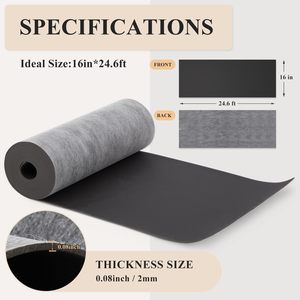 Vinile ad Alta Densità per Isolamento Acustico, Barriera Fonoassorbente per Tetti/Pareti/Recinzioni, Soffitti e Pavimenti - Product Image 2