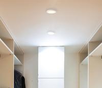 Plafonnier LED moderne de 5 pouces à montage en surface, dimmable Triac, AC120V, 3 températures de couleur sélectionnables, certifié ETL, garantie de 3 ans, pour la maison et le bureau, 6W