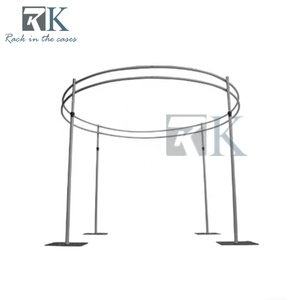 <b>Rack</b> in the cases Round Wedding Canopy Chiffon Drapery Detachable Outdoor Elegant Style - Product Image 3