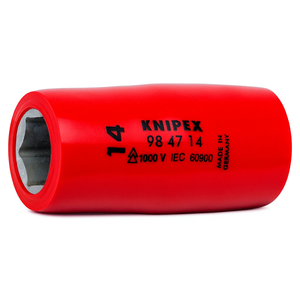 Knipex <b>Socket</b> Wrench 14mm 1000V Insulated For Hex <b>Screws</b> - Product Image 2