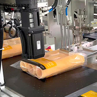 Máquina Automática para Embolsar y Empacar, Equipo de Empaquetado Automático de Bolsas Autoadhesivas