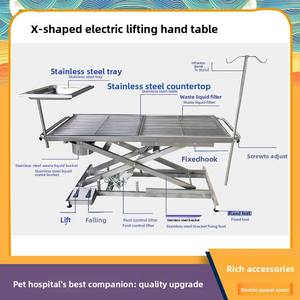 Équipement chirurgical vétérinaire Lekang ACS-02, table chirurgicale électrique en acier inoxydable 304, garantie 1 an, pièces détachées gratuites - Product Image 4