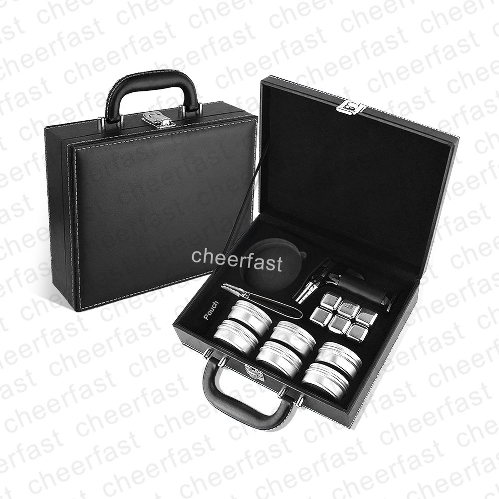 Box-CF-WS-15 en cuir PU noir