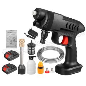 ปืนฉีดน้ำแรงดันสูงไร้สาย 100 บาร์ 2000 วัตต์ สำหรับล้างรถยนต์ พร้อมเครื่องทำโฟม ใช้กับแบตเตอรี่ Makita 18V - Product Image 6