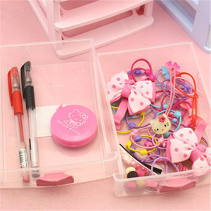 Mini Bow-tie <strong>Storage</strong> Box <strong>3</strong> Drawer <strong>Cube</strong> Box <strong>Storage</strong> for Desk Organizer Station for Baby/Kids Bedroom - Product Image 5