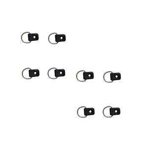 Lot de 8 boucles en D en acier inoxydable, accessoire pour kayak, usage universel pour les loisirs de plein air, quincaillerie durable - Product Image 2